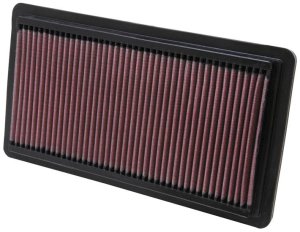 Mazda 6 Performance Air Intake - K&N Engineering - High-Flow Drop-In Air Filter - `02-`10